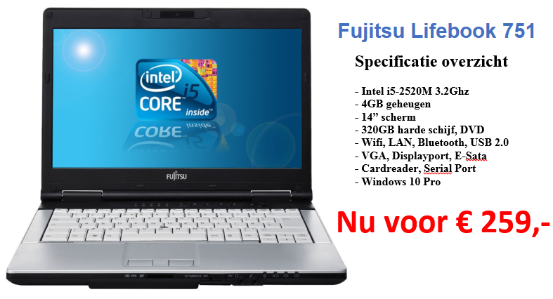 Fujitsu Lifebook E751